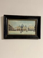 Giacomo Faveretto Festmény Velence Szent-Márk tér