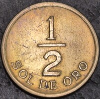 Peru ½ Sol, 1976.