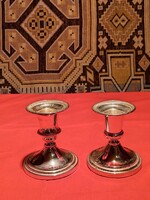 EZÜSTÖZÖTT GYERTYATARTÓ PÁRBAN (G3)