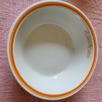 BM Corvin Ottó Kórház feliratos Alföldi leveses, gulyás, kocsonyás tányér