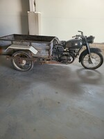 3 kerekű Pannónia motor