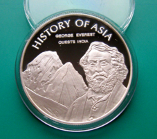 Cook-szigetek - 1 dollár - 2005 - History of Asia - George Everest