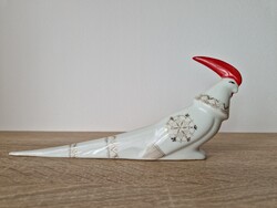 Rendkívül ritka art deco porcelán madár