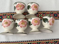 Villeroy & Boch fajansz vadrózsa mintás tojástartó készlet