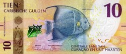 Curacao St. Marten 10 gulden 2025 UNC bankjegy