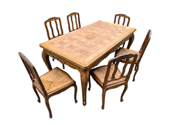 Neobaroque 6-Seat Dining Set