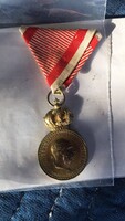 Bronz Katonai Érdemérem/ Signum Laudis