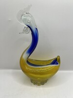 Régi fújt üveg alkotás, Hattyú. 5129