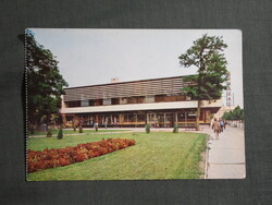 Képeslap,Vác,dunakanyar ÁFÉSZ áruház látkép,részlet, 1973-