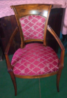 Antik Szecessziós karfás szék 2db Restaurált