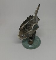 Drasche porcelán hal "Ritka festéssel"!
