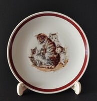 KAHLA CICA MINTÁS, PORCELÁN GYEREK TÁNYÉR