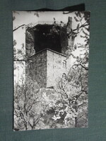 Képeslap,Visegrád,Vár,Salamon torony látkép,részlet, 1963-