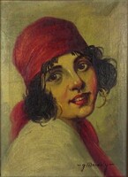 1V369 Grzegorz Mendoly : Kendős cigánylány