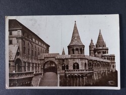 Régi képeslap Budapest, Halászbástya Barasits