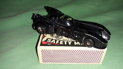 Retro 1990 cca. magyar trafikáru METALLCAR BATMOBIL - BATMAN fém játék kisautó a képek szerint