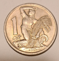 1922. Csehszlovákia  1 korona (611)