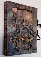 Különleges, egyedi napló - Steampunk stílus