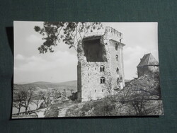 Képeslap,Visegrád,Vár,Salamon torony látkép,részlet, 1959-