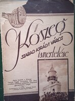 1932 turista ismertető könyv Kőszeg Szabad Királyi Város kiadó Kőszegi József Kőszegi Turista Egylet