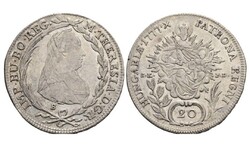 Mária Terézia 1777 B - SKPD Körmöcbánya 20 Krajcár