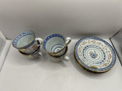 Kínai porcelán teás készlet, 4 személyes. 5203
