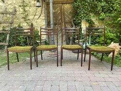 Mid Century Dán Design Székek Paliszander
