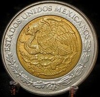 Mexikó 1 peso, 1997 C07F3