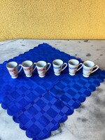 Becherovka likőrös porcelán pohár.