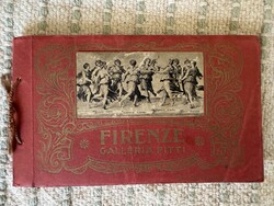 Firenze-Galleria Pitti képeslapfüzet