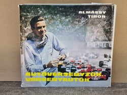 Almássy Tibor: Autóversenyzők, versenyautók, 1975. vászonkötésű retro antikvár könyv
