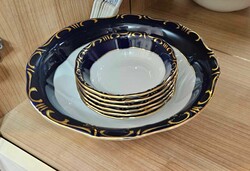 Zsolnay kompotós készlet