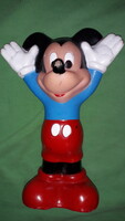 Antik trafikáru DISNEY Mickey Mouse Miki egér gumi figura 22 cm a képek szerint