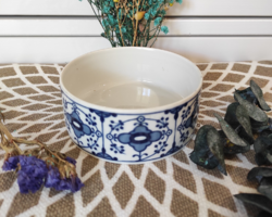 Német Wallendorf (?) porcelán tálka - Echt kobalt