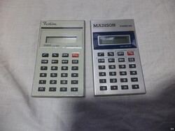 2db retro kártya számológép, MBO, Madison (5003)