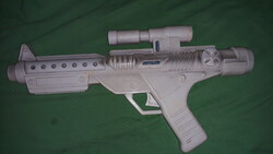 Retro STAR WARS plasztik rohamosztagos kézi fegyver ,sugárvető, lézer puska 40 cm a képek szerint