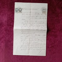 "Örök adás vételi Szerződés"1866./ Alpár-Kecskemét-Pest/ Képek szerint