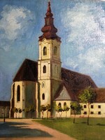 SZŐKE GYŐZŐ /1899-1974/ - SZEGEDI FERENCES TEMPLOM ÉS KOLOSTOR