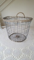 Dekoratív drótkosár,tárolókosár