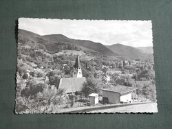 Képeslap,Zebegény,község látkép,részlet, 1963-