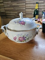 Hollóházi leveses + szószos