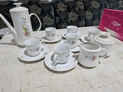Alföldi porcelán kávés készlet