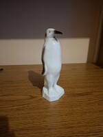 Hollóházi porcelán pingvin. 24,5 cm. Hibátlan. Jelzett