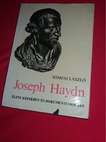 1977.Somfai László :Joseph Haydn élete képekben és dokumentumokban könyv ZENEMŰ