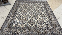 3997 Iráni Nain selyemkontúros kézi gyapjú perzsa szőnyeg 200X250CM INGYEN FUTÁR