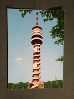 Képeslap,Zalaegerszeg,Tv torony kilátó,presszó látkép,részlet, 1976-