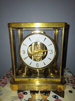 Jaeger-lecoultre atmos table clock - serviced - rare item in box