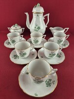 Herendi "ZV" mintás cappucinós készlet