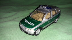 Retro TOYCITY BMW X5 - POLICE német festésű rendőr fém kisauto modell / játék 1 :43 a képek szerint