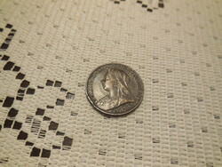 1/2 penny  Anglia  Edward , 1899 ,  20,5 mm , jó állapot